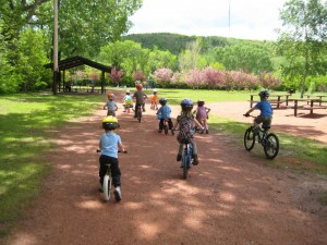 Biking